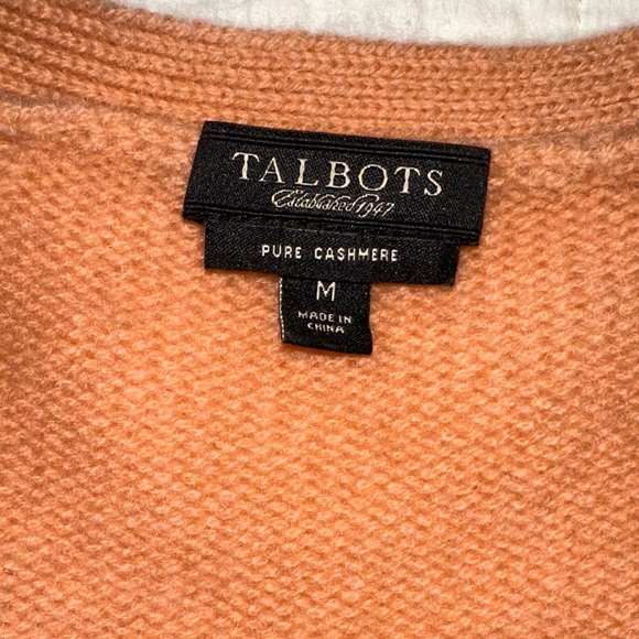 Talbots 100% Cashmere Cardigan Flawed Cottagecore - Picture 2 of 7